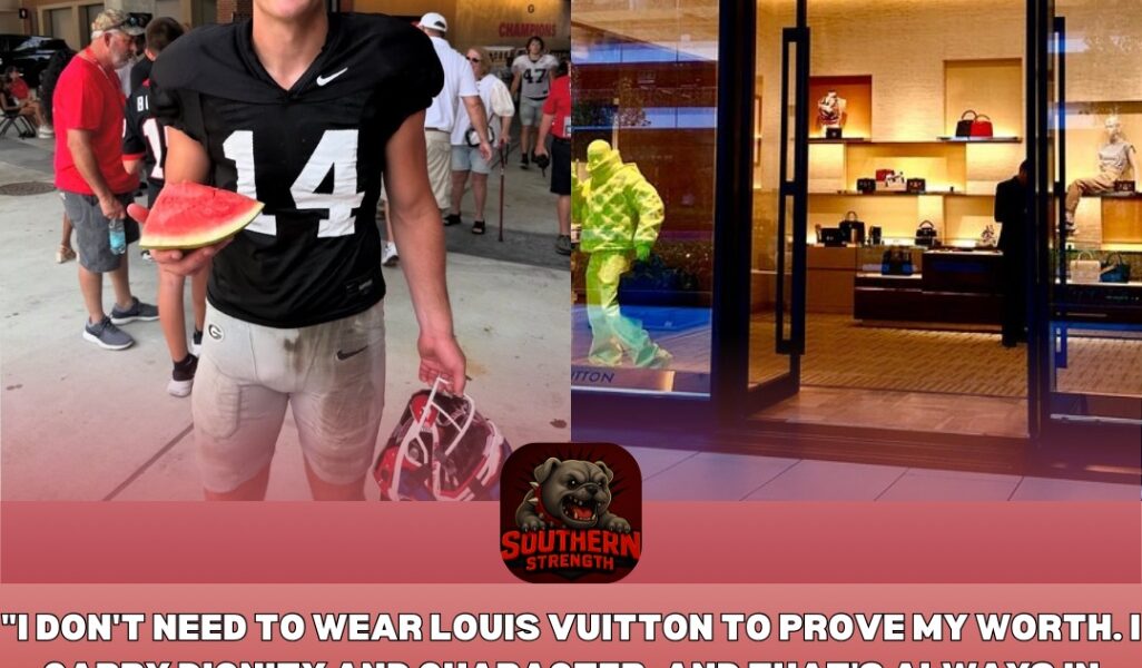 "Gunner Stockton Champions Integrity Over Labels: ‘I Don’t Need Louis Vuitton; My Dignity and Silence Speak Louder Than Words’"