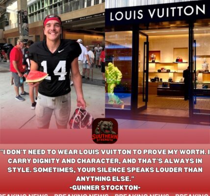 "Gunner Stockton Champions Integrity Over Labels: ‘I Don’t Need Louis Vuitton; My Dignity and Silence Speak Louder Than Words’"