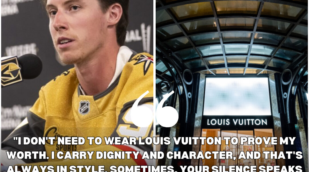 "Character Over Couture: Mitchell Marner Declares Integrity and Silence Speak Louder Than Any Designer Brand"