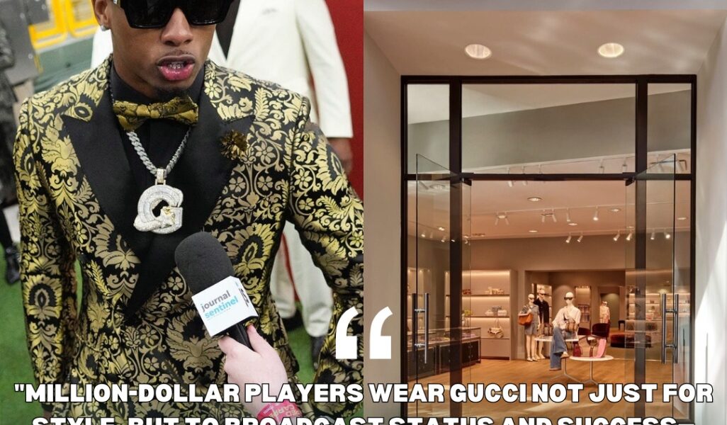 Breaking: Million-Dollar Players Wear Gucci Not Just for Style, But to Broadcast Status and Success—Matthew Golden Explains the Luxury Connection