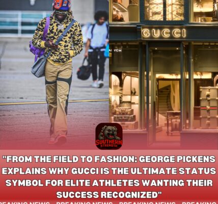 Breaking: "George Pickens on Gucci, Success, and Status: How Luxury Fashion Lets Top Athletes Showcase Their Power and Achievements"