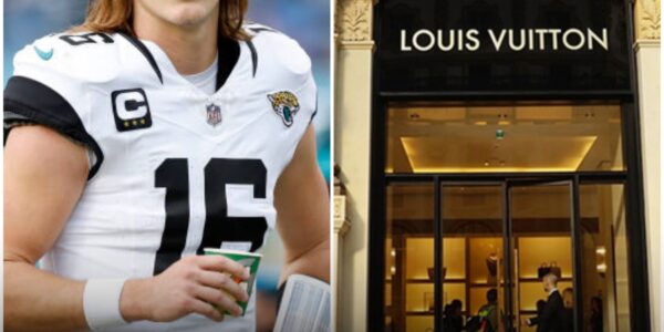 BREAKING: Louis Vuitton staff laughed at a tall, quiet man in simple clothes and blocked him from entering. Two days later, shockwaves hit when they realized it was Jacksonville Jaguars QB Trevor Lawrence — the face of a franchise, a leader defined not by designer labels but by grit, character, and silence that speaks louder than luxury.