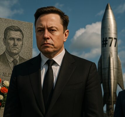 Elon Musk Stuns the World: SpaceX to Carry #77 on Every 2026 Launch to Immortalize Charlie Kirk’s Legacy