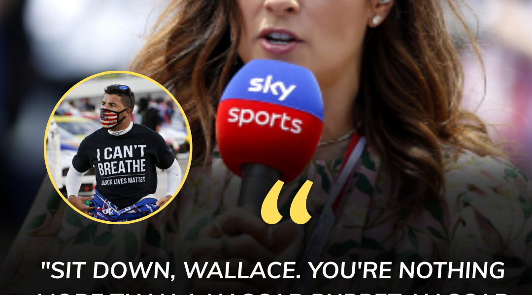 "Sit down, Wallace." In a jaw-dropping moment on live television, Danica Patrick branded Bubba Wallace a “NASCAR puppet” after his taunts toward her at the 2025 Bristol Motor Speedway. Just as Wallace opened his mouth to respond, Patrick delivered a cutting truth that stunned him into silence, forcing him to sit down mid-statement. The studio erupted with thunderous applause, the audience on its feet, roaring in approval. With only nine sentences, Patrick delivered a masterclass in verbal domination, leaving Wallace speechless and the nation buzzing over her fearless takedown.