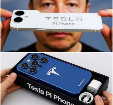 Elon Musk just dropped a bomb on the tech world — the $789 Tesla Pi Phone with free Starlink internet for life. No SIM, no Wi-Fi, no monthly bills. From deserts to oceans, you’re always connected. With solar charging, Neuralink sync, crypto mining, and Tesla car control, Apple isn’t just behind — it’s cornered.