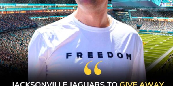 GAME DAY TRIBUTE: The Jacksonville Jaguars and owner Shad Khan will honor Charlie Kirk at Sunday’s showdown by giving away 5,000 “Freedom” jerseys. Kirk proudly wore the design at his last campus event before his tragic assassination — and had dreamed of being at a Jaguars game.