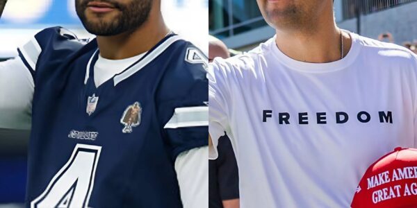GAME DAY TRIBUTE: Dak Prescott to Honor Charlie Kirk with 5,000 “Freedom” T-Shirts