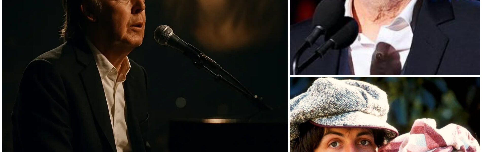 “I still see you, love, in every note I play.” For Paul McCartney, grief isn’t loud — it’s in the quiet chords, the pauses, the echoes of a melody. Since losing Linda to cancer in 1998, every piano key, every lyric, becomes a lifeline, a conversation with her spirit. Songs like Maybe I’m Amazed aren’t just hits; they are survival, devotion, and memory stitched into sound. On stage, McCartney isn’t just a legend — he’s a husband, a father, a man carrying love forward, transforming heartbreak into music that makes arenas weep, remember, and feel alive.
