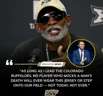 NCAA SHOCKER: Deion Sanders Suspends Colorado Buffaloes Star After Disgraceful Celebration of Charlie Kirk’s Passing