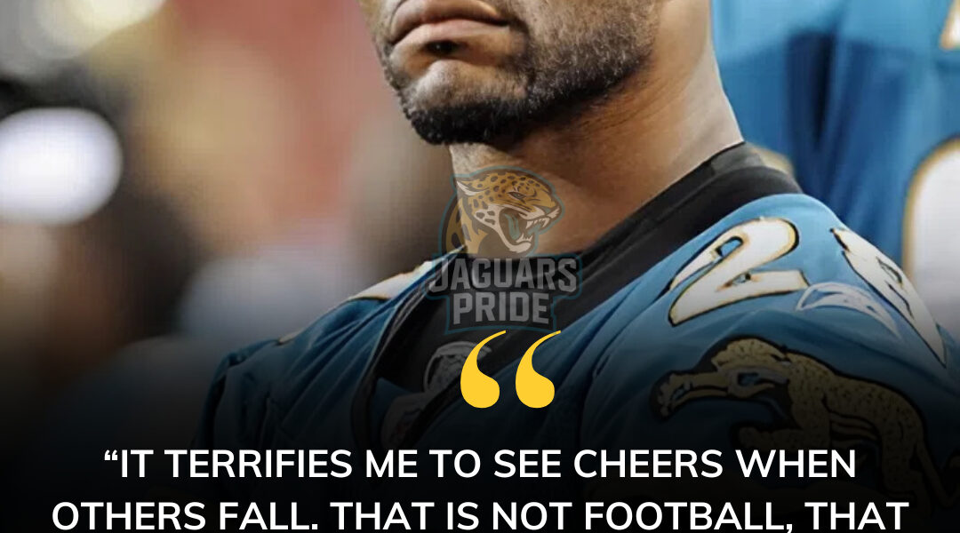 EXTREMELY DISSATISFIED: In a stunning and emotional statement, Jacksonville Jaguars legend Fred Taylor has broken his silence to call out what he calls a “disturbing new trend” on social media: people celebrating or mocking tragedies with joy. The Hall of Fame–caliber running back, known for his toughness and dignity on the field, didn’t hold back. His words spread instantly, igniting fierce debates across the NFL community. For fans who watched him embody strength at Jacksonville, it was a rare glimpse into his deepest unease — a warning that maybe, just maybe, the digital age is tearing away our humanity.
