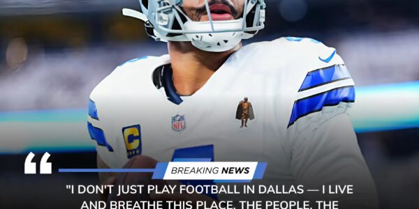 Dak Prescott’s Bold Declaration Ignites Dallas: “Cowboys Run in My Blood — This is My City”
