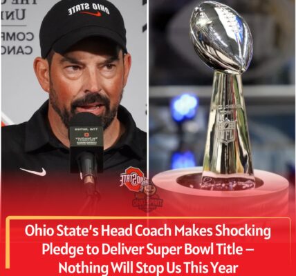 Victory at Any Cost: Ohio State’s Head Coach Makes Shocking Pledge to Deliver Super Bowl Title – Nothing Will Stop Us This Year
