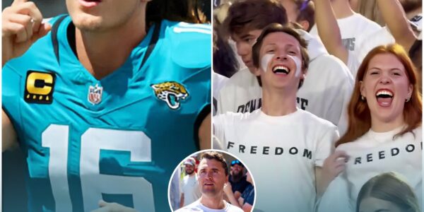GAME DAY TRIBUTE: Thousands of Jaguars fans will flood the stadium in “FREEDOM” jerseys this Sunday — honoring Ch@rl!e K!rk’s dream cut short by tragedy. Before kickoff, the arena will fall silent for one powerful minute of remembrance, as 5,000 fans stand united, wearing the jersey he once proudly wore. A chilling, emotional tribute before the battle begins