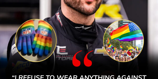 BREAKING: NASCAR star Chase Elliott just sent shockwaves through the racing world after refusing to wear a rainbow-themed helmet designed to honor the LGBTQ community. Elliott stood firm, blasting what he called the “WOKE agenda,” declaring: “No amount of fame or sponsorships will ever make me betray my values. This is my stance, and I won’t back down.”
