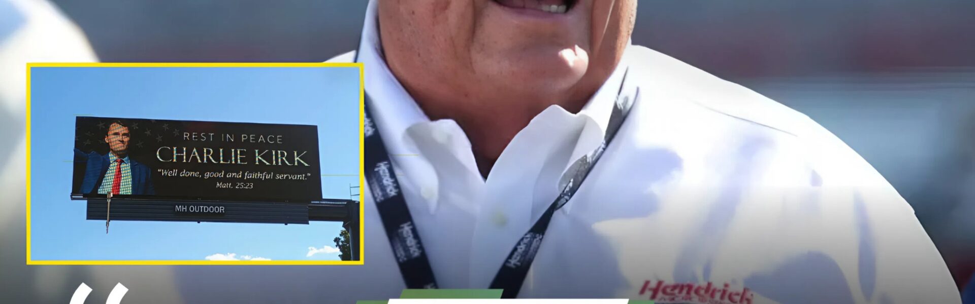 NASCAR Owner Rick Hendrick’s Tribute to Charlie Kirk Sparks Nationwide Movement of Solidarity