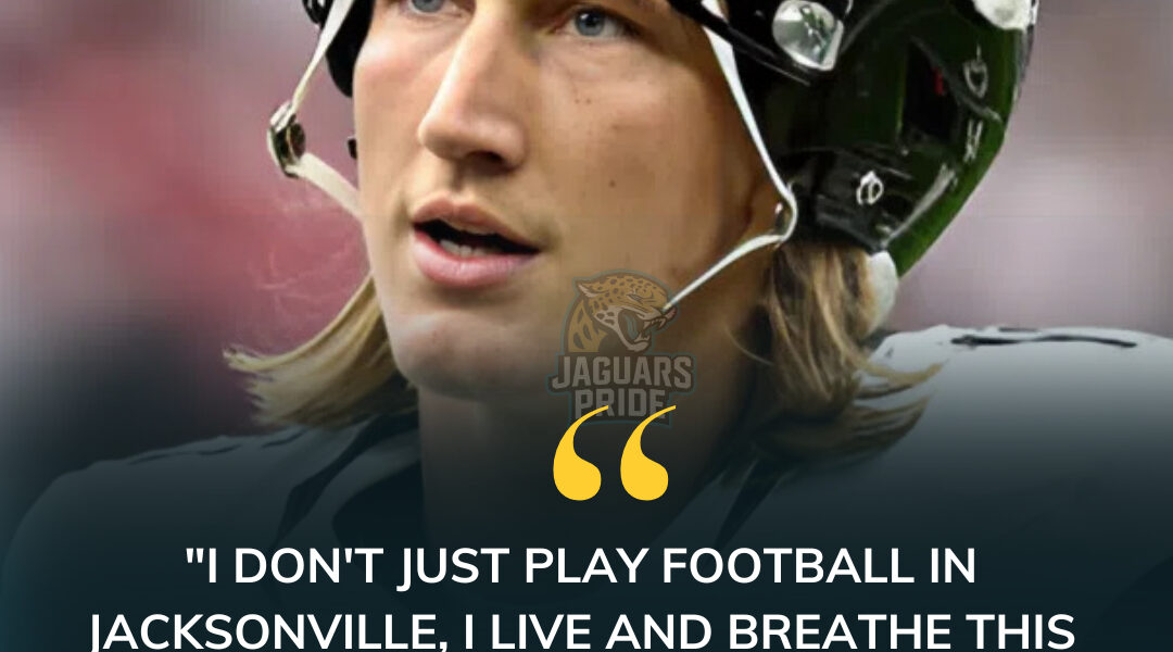 The NFL was shaken when Jaguars quarterback Trevor Lawrence, the pride of Jacksonville, boldly declared: “Jacksonville runs in my veins — this is my city.” The statement electrified Jaguars fans and left the entire league in awe of the young quarterback’s fierce, unshakable loyalty.