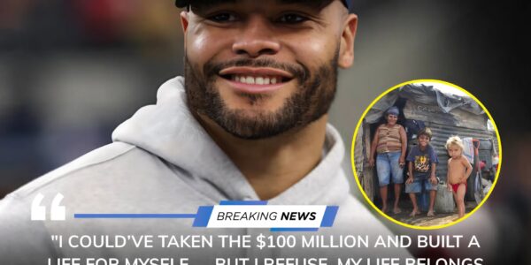 Dak Prescott Stuns NFL: Walks Away from $100 Million Deal to Build a Future for Kids
