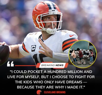 Joe Flacco Shocks NFL Fans: Turns Down $100 Million Deal to Launch “Fairway to Dreams” Foundation