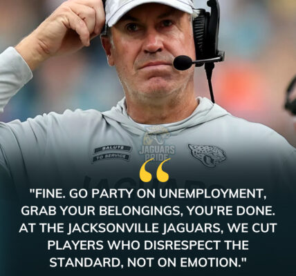 BREAKING: Jacksonville Jaguars rookie Travis Hunter just rocked the NFL world after reports claim he showed up to practice drunk. Coaches didn’t hold back: “You want to party? Do it on unemployment.” Fans are split — is this tough love, or the start of a career-ending meltdown? The drama in Duval is only heating up!