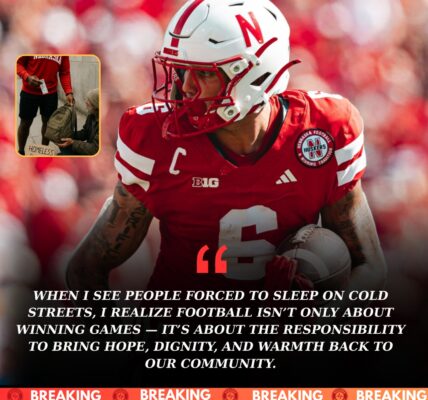 Nebraska Star Dane Key Leaves Fans Speechless ❤️ — In a Move Nobody Saw Coming, the Young Wide Receiver Turned His Spotlight Into Compassion, Launching a Mission That Touched the Forgotten, Offering Hope and Dignity to the Homeless in a Gesture That Changed Lives Forever.