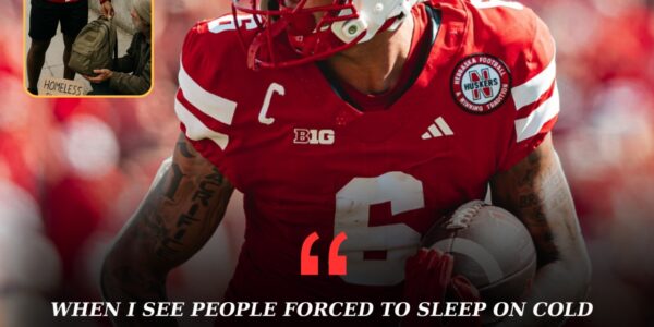 Nebraska Star Dane Key Leaves Fans Speechless ❤️ — In a Move Nobody Saw Coming, the Young Wide Receiver Turned His Spotlight Into Compassion, Launching a Mission That Touched the Forgotten, Offering Hope and Dignity to the Homeless in a Gesture That Changed Lives Forever.