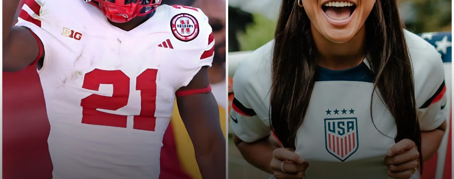 HOT NEWS 🔥❤️: Nebraska standout Emmett Johnson speaks with pride and conviction ❤️ — championing the unstoppable rise of women’s sports, applauding Sophia Smith and the USWNT, and proving that greatness is not defined by gender, but by grit, heart, and undeniable talent that inspires a nation.