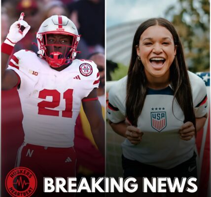 HOT NEWS 🔥❤️: Nebraska standout Emmett Johnson speaks with pride and conviction ❤️ — championing the unstoppable rise of women’s sports, applauding Sophia Smith and the USWNT, and proving that greatness is not defined by gender, but by grit, heart, and undeniable talent that inspires a nation.