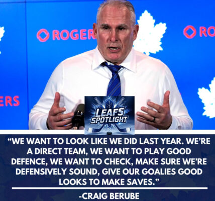 Craig Berube says Maple Leafs need to get back to playing direct as new season looms