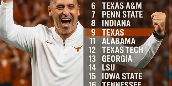 Texas Longhorns After Week 5: Rising in National Polls Amid Chaos