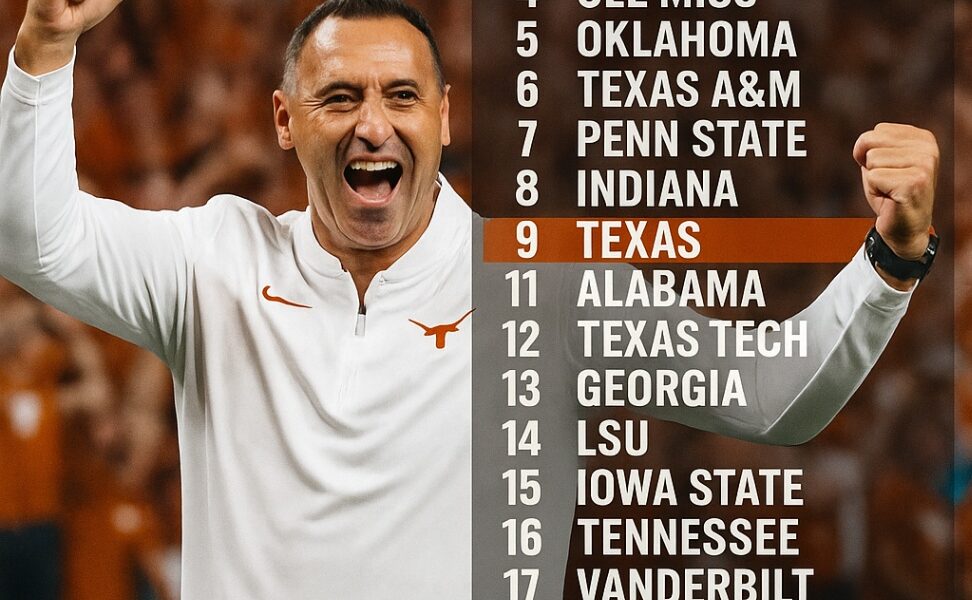 Texas Longhorns After Week 5: Rising in National Polls Amid Chaos