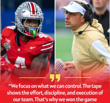 Breaking News: Jeremiah Smith Hits Back at Washington Coach's Controversial Referee Accusations After Buckeyes' Win