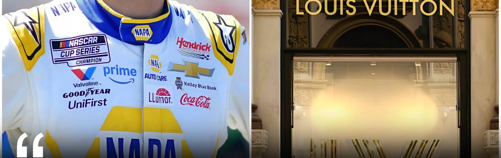 BREAKING 🚨: Louis Vuitton staff mocked a man in casual clothes and refused him entry — 48 hours later, shockwaves hit when they discovered it was NASCAR superstar Chase Elliott. He was simply trying to buy a gift for his mom. Now the racing world is outraged, and fans are chanting one lesson: never judge a driver by his style.