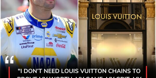 BREAKING 🚨: Louis Vuitton staff mocked a man in casual clothes and refused him entry — 48 hours later, shockwaves hit when they discovered it was NASCAR superstar Chase Elliott. He was simply trying to buy a gift for his mom. Now the racing world is outraged, and fans are chanting one lesson: never judge a driver by his style.