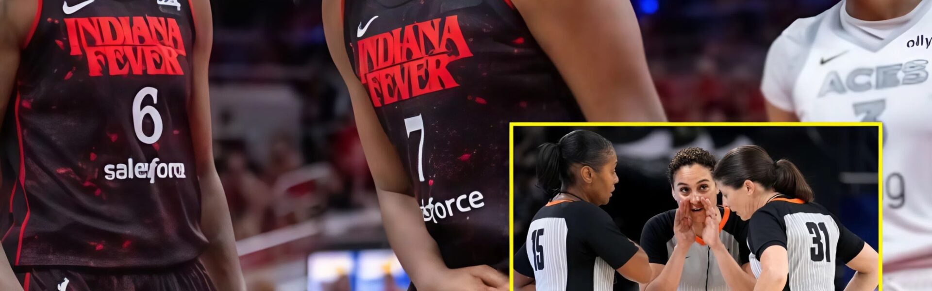 Shockwaves in Women’s Basketball: WNBA Rocked by Referee Bribery Scandal After Fever–Aces Playoff Clash