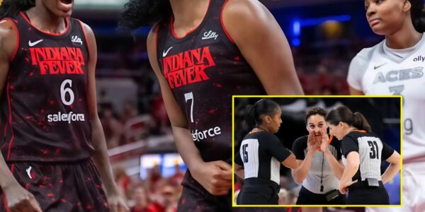 Shockwaves in Women’s Basketball: WNBA Rocked by Referee Bribery Scandal After Fever–Aces Playoff Clash