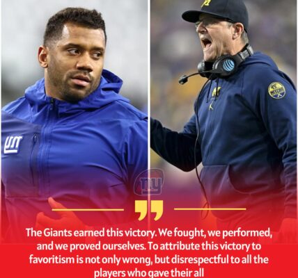 Breaking News: Russell Wilson Fires Back at Chargers Coach’s Referee Bias Allegations After Giants’ Victory