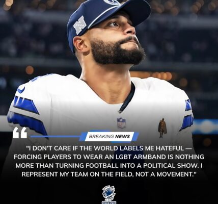Dak Prescott Ignites National Firestorm After Refusing to Wear LGBT Armband