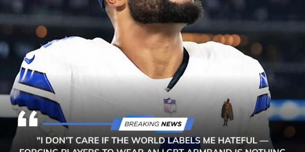 Dak Prescott Ignites National Firestorm After Refusing to Wear LGBT Armband