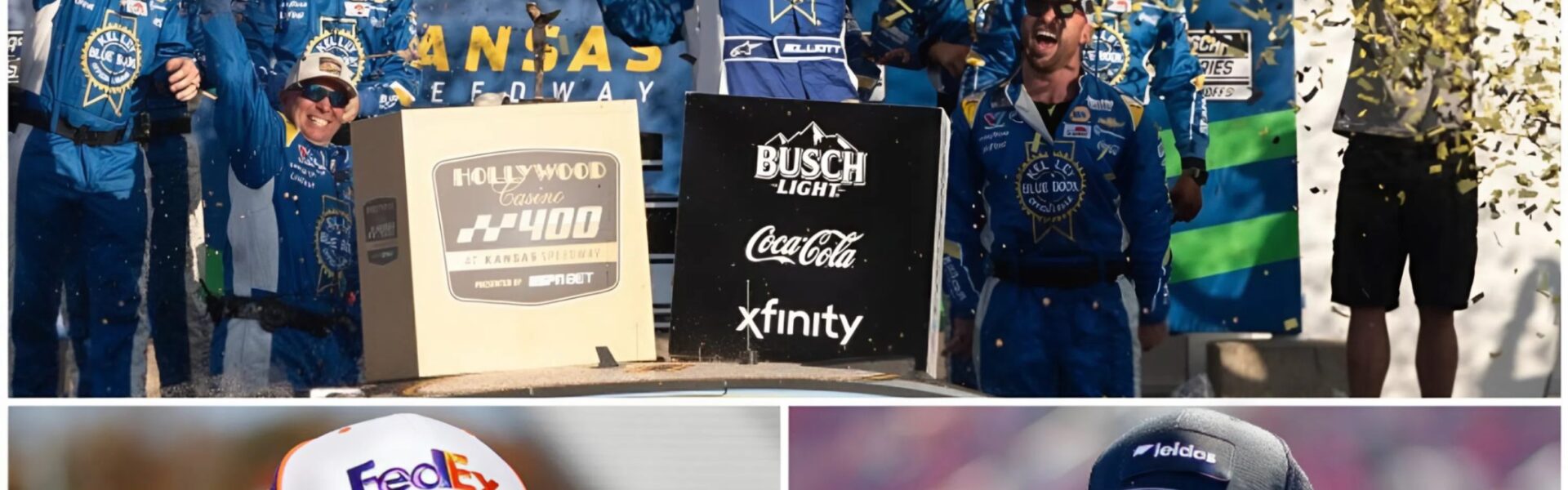 Chaos at the Finish: Hamlin and Wallace Blast Elliott’s Late-Race Tactics in NASCAR Thriller