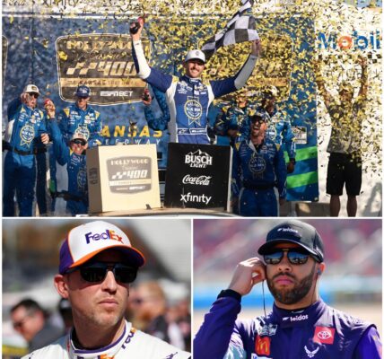 Chaos at the Finish: Hamlin and Wallace Blast Elliott’s Late-Race Tactics in NASCAR Thriller