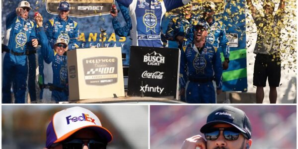 Chaos at the Finish: Hamlin and Wallace Blast Elliott’s Late-Race Tactics in NASCAR Thriller