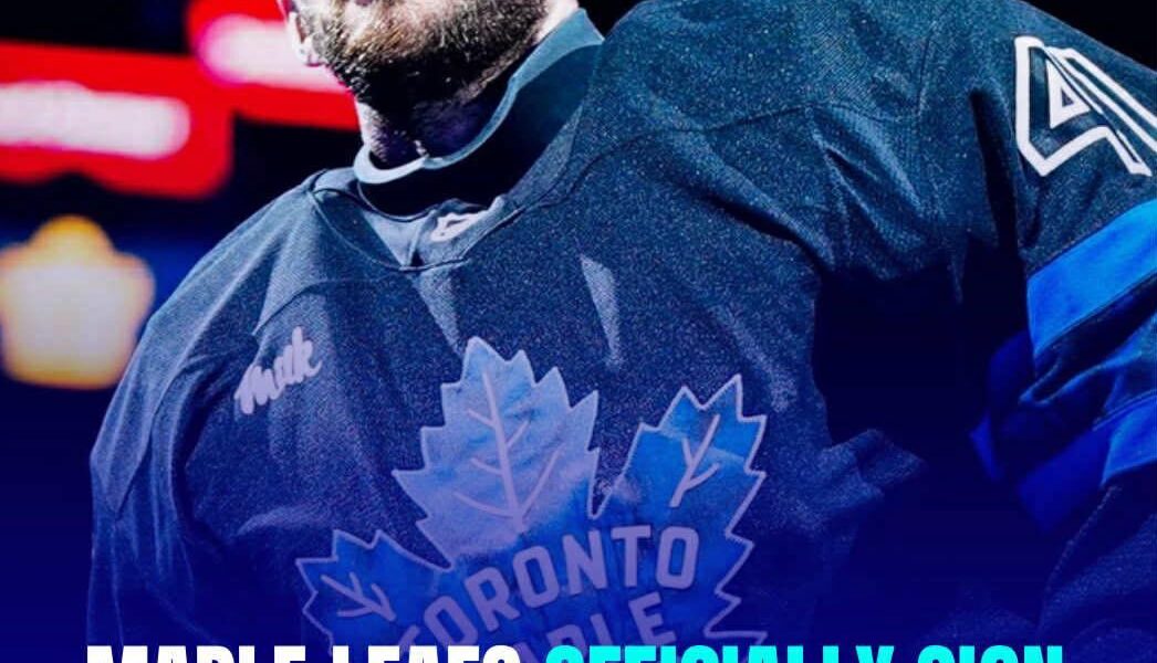 Maple Leafs Officially Sign Anthony Stolarz to $15M Contract