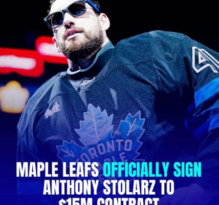 Maple Leafs Officially Sign Anthony Stolarz to $15M Contract