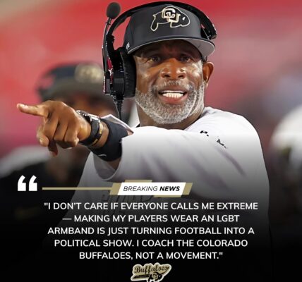 Deion Sanders Sparks College Football Firestorm by Banning “Woke” Armbands for Colorado Buffaloes Players