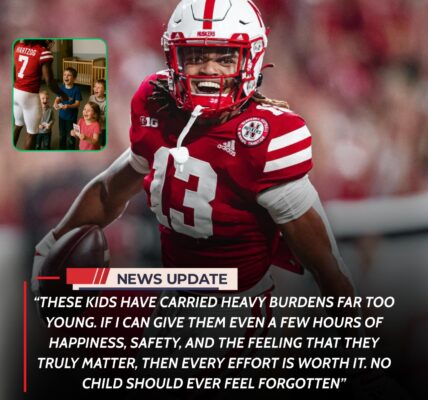 Nebraska defensive back Malcolm Hartzog shocked everyone by giving free tickets to young orphans! ❤️ Their faces lit up with pure joy as they received the news, leaving the crowd at Memorial Stadium stunned and hearts touched by his unexpected, compassionate gesture!