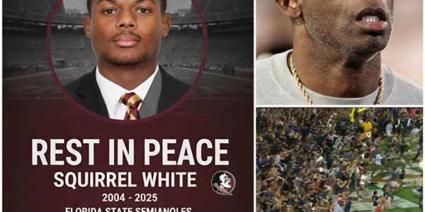 Deion Sanders Demands Justice After FSU Star Squirrel White Killed in Stadium Chaos