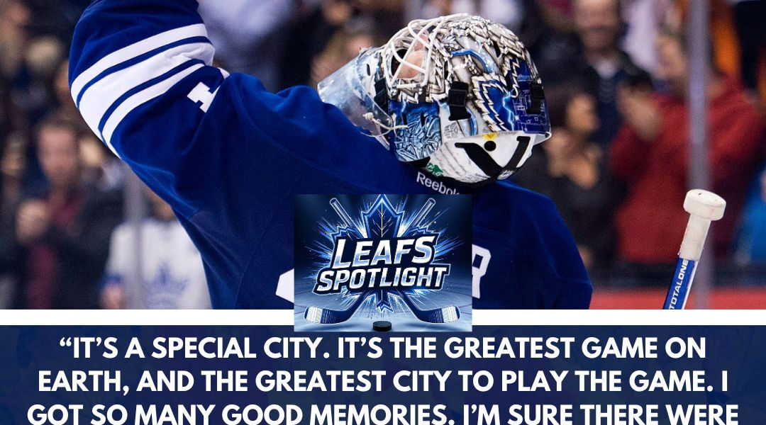 James Reimer enjoying every moment being back with Maple Leafs