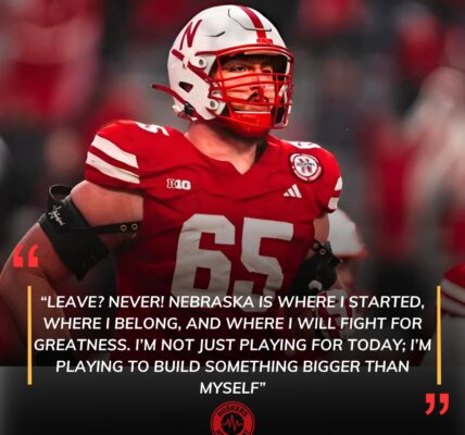 Teddy Prochazka received many offers from other teams, but he stayed committed to Nebraska. This decision reflects not just loyalty, but a bold choice and trust in his future. While tempting opportunities were out there, Teddy knows that sometimes, staying where you truly belong is the most important thing!