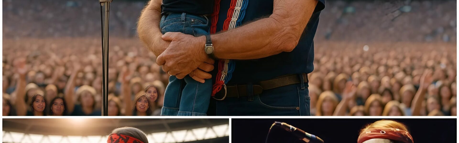 WHEN WILLIE NELSON HALTED HIS SHOW TO SAVE A CHILD: 1986, Dallas Cotton Bowl — A Moment 60,000 Fans Will Never Forget