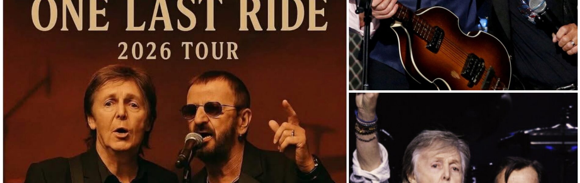 BREAKING: Paul McCartney & Ringo Starr unveil 2026 “Forever Beatles” tribute tour — a heartfelt, once-in-a-lifetime celebration of the Fab Four’s legendary music, supporting charity worldwide.